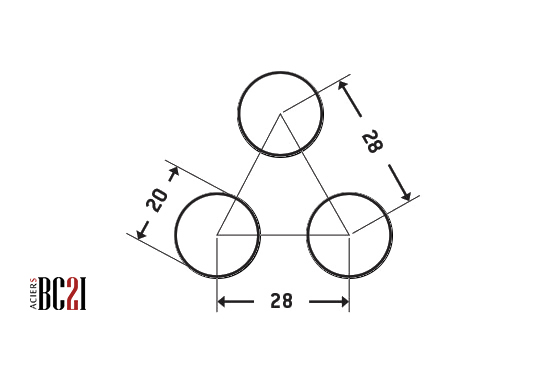 Tôles perforée R20T27