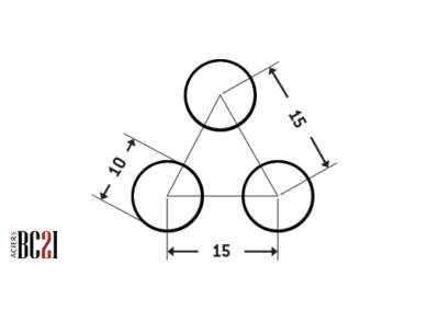 Tôle perforée R15T22