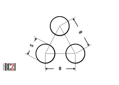 Tôle perforée R5T8